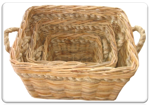 Rattan Basket Manufacturer And Exporter From Indonesian Keranjang Rotan 